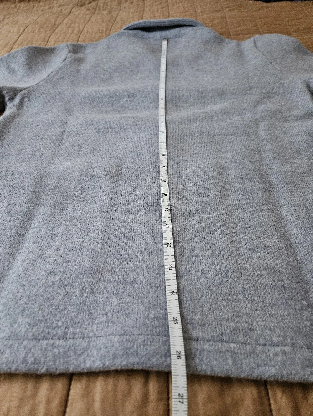 Wool Blend Zipp Up Sweater Size Small From J. Crew